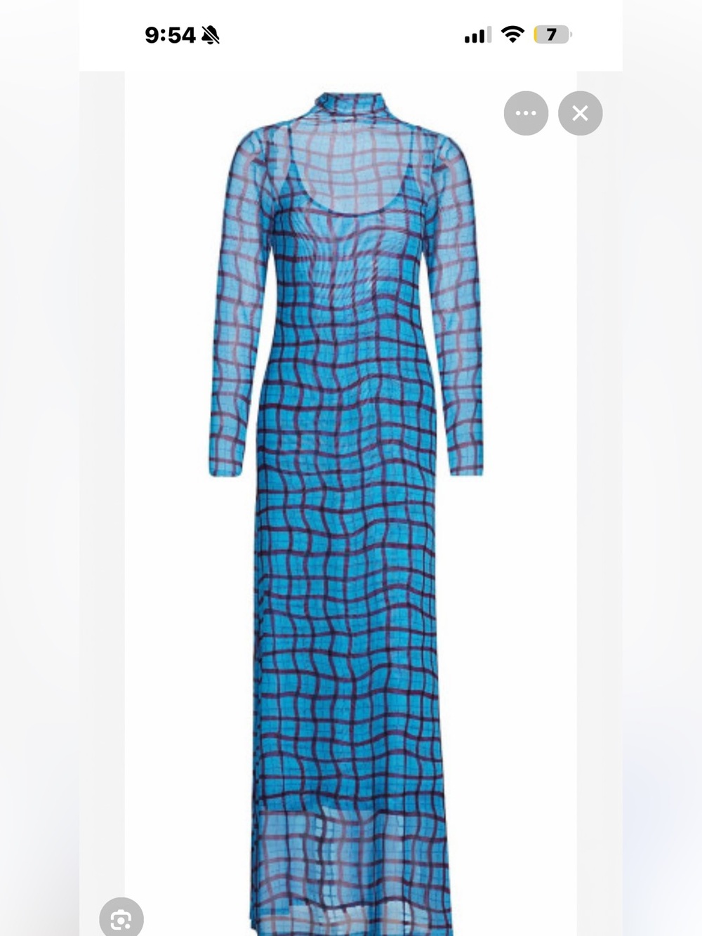 Simon Miller Zesty Mesh Maxi Dress
